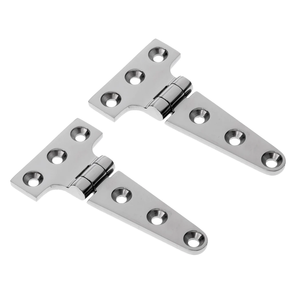 

2x 100mm T Hinge Cabinet Shed Door Wooden Gate Case Tee Strap Hinge Hardware