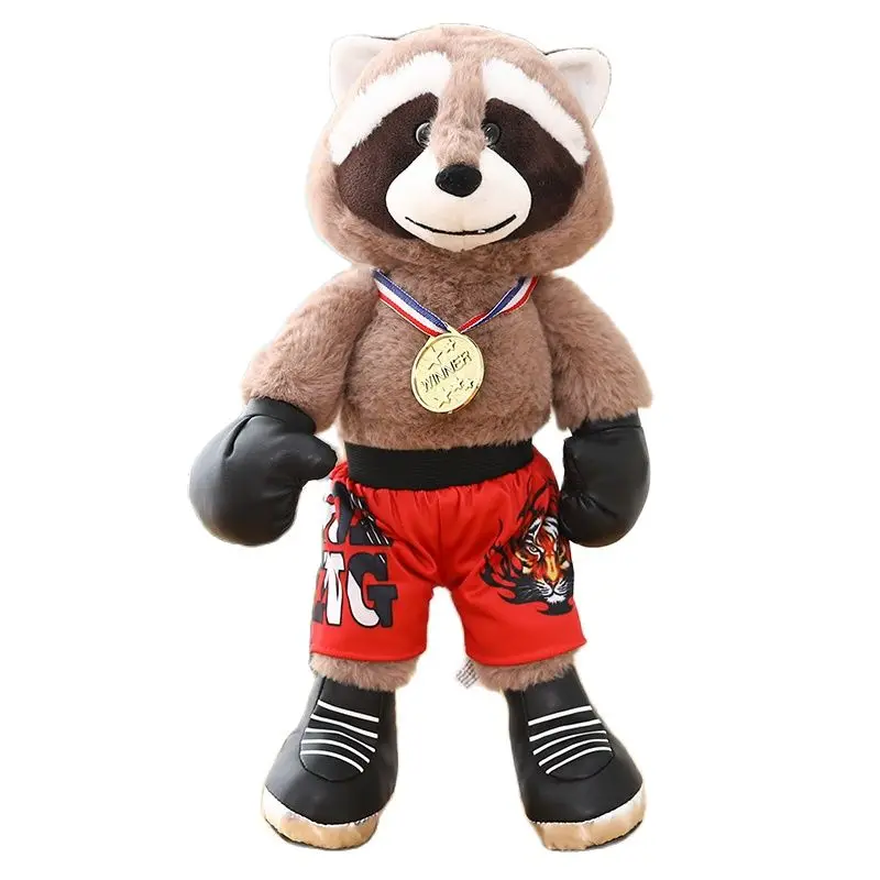 Симпатичные плюшевые животные 38 см мягкая плюшевая панда мягкие игрушки енот