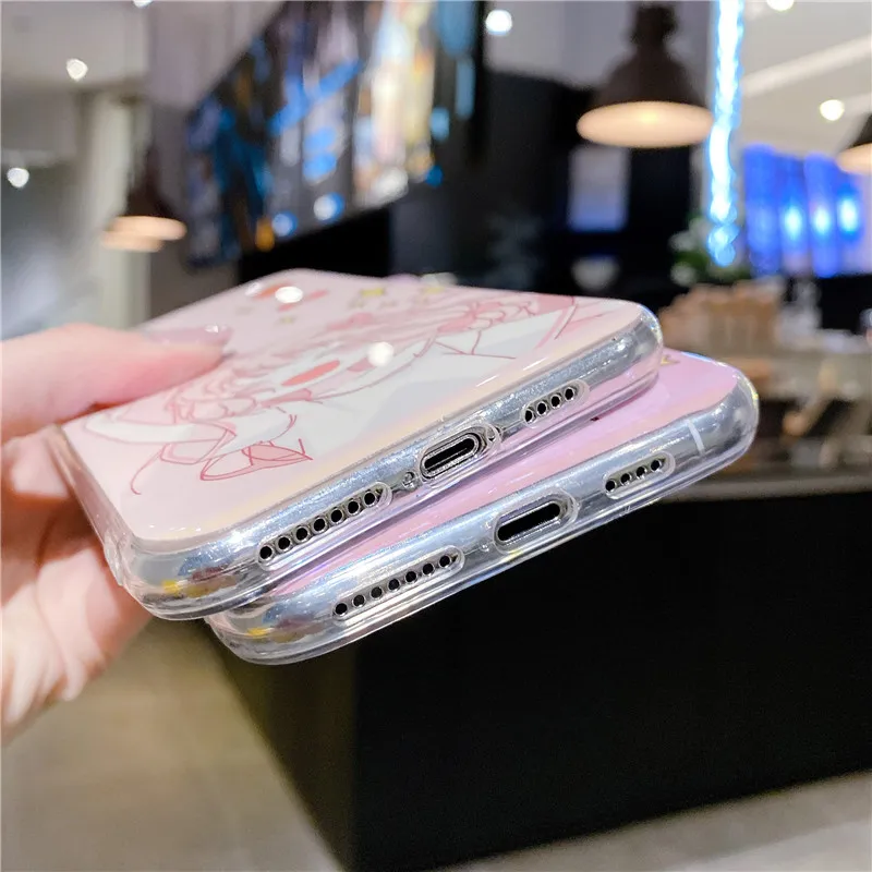 Милый чехол для телефона с клубничкой iPhone 11Pro XS Max X XR 6 6S 8 7 plus Blu ray мягкий