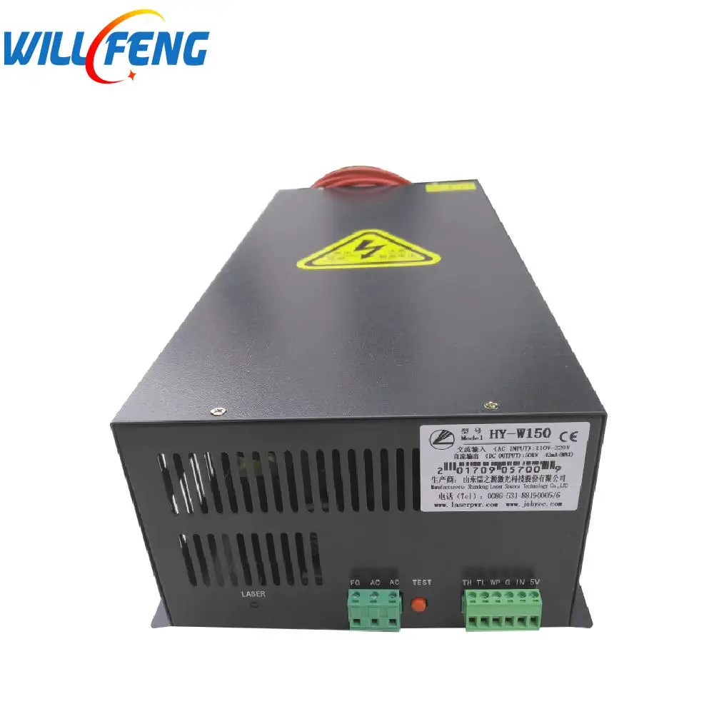 Будет Feng (Лея фенг) HY 150W Co2 лазерный Питание для Лазерная гравировальная и режущая