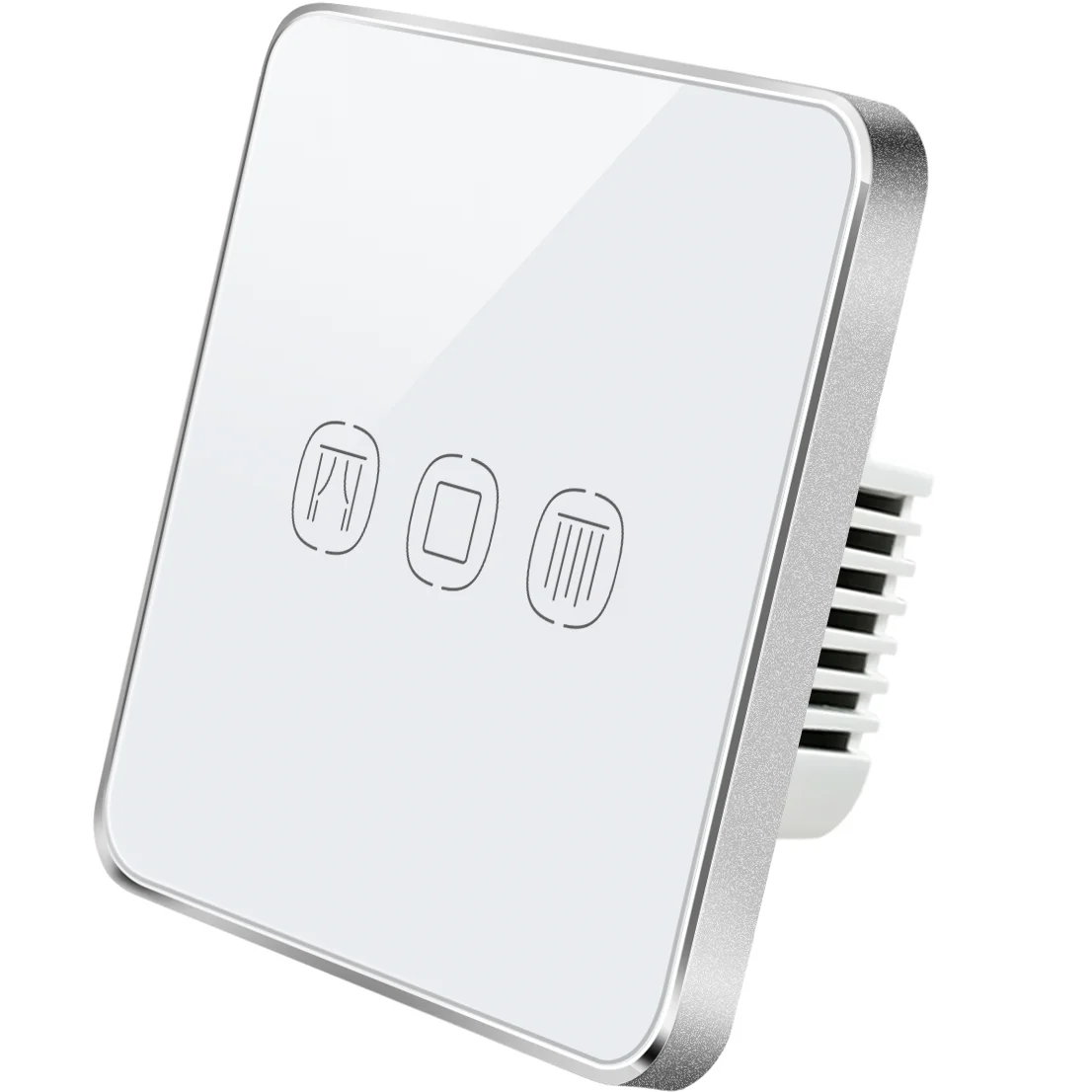 

Tuya Smart Life Zigbee Wall Touch Curtain Switch EU Standard Electric Blinds Motor Voice Control Work With Alexa Google Home