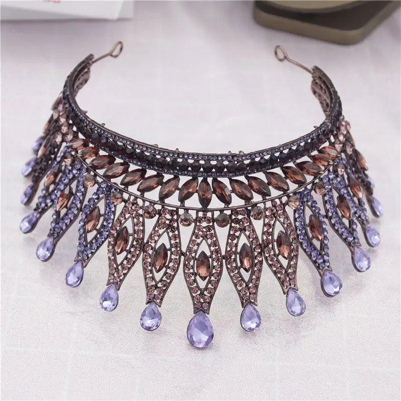 Новая великолепная искусственная Корона со стразами королевская королева