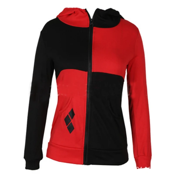 movie cosplay joker hoodies sweatshirts halloween funny clown hooded jacket tracksuit s 3xl c40m15 free global shipping