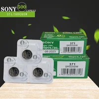 500pc For Sony 371 SR920SW 920 LR920 AG6 LR920 LR69 171 1.55V Silver Oxide Watch Battery Watch Battery Single grain packing