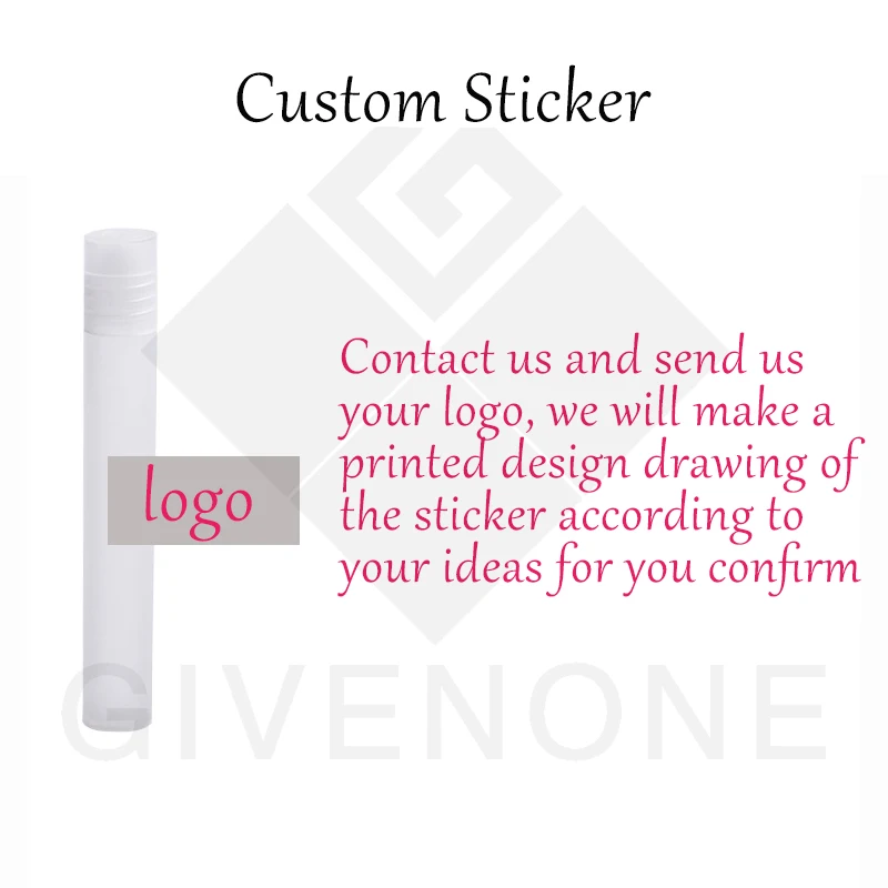 Новые матовые прозрачные пластиковые бутылки с роликами духи бальзам образец