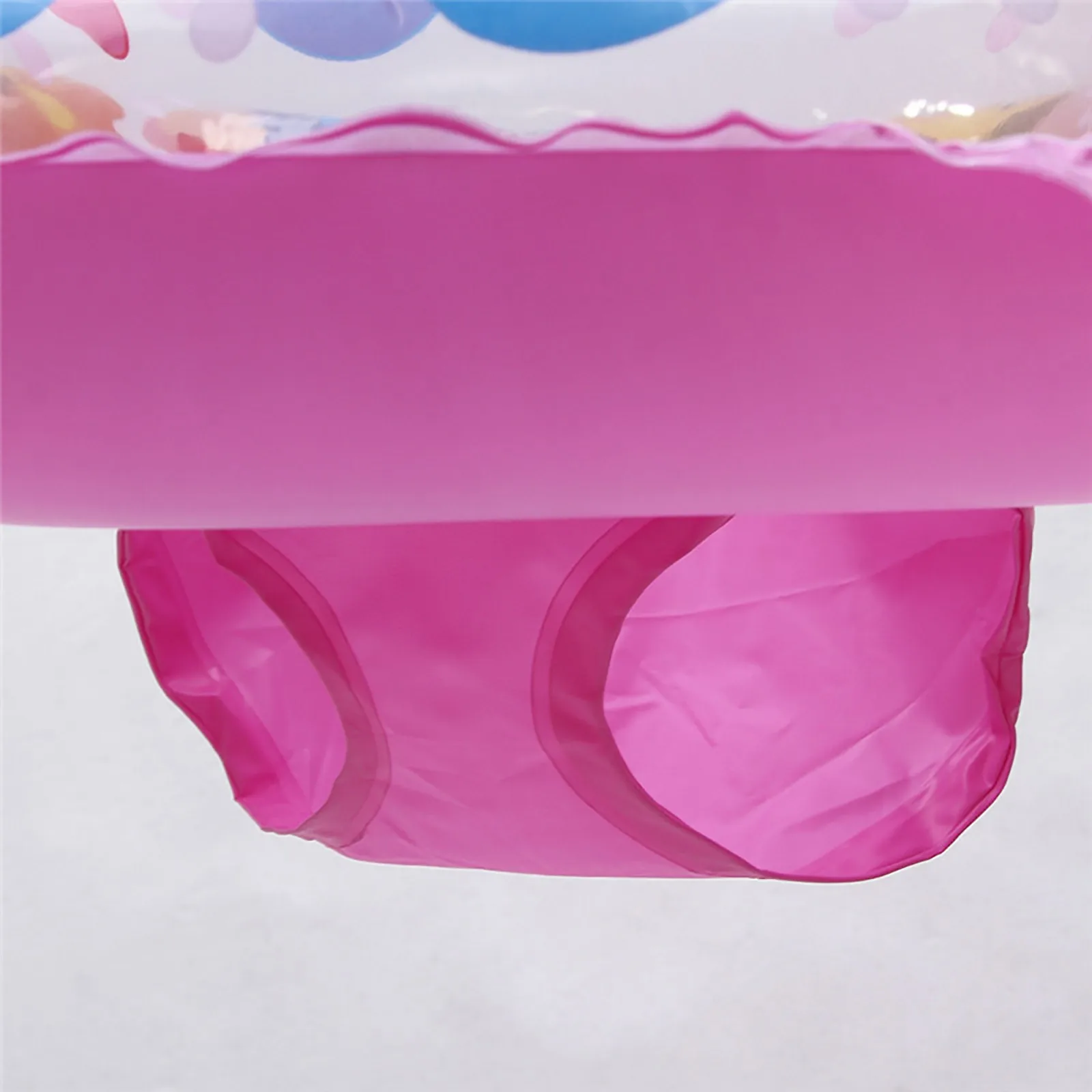 

Cartoon PVC Inflatable Swimming Ring Swimming Pool Floats Swimming Baby Seat Thickening Floating Float Seat 1-3 year 52cm
