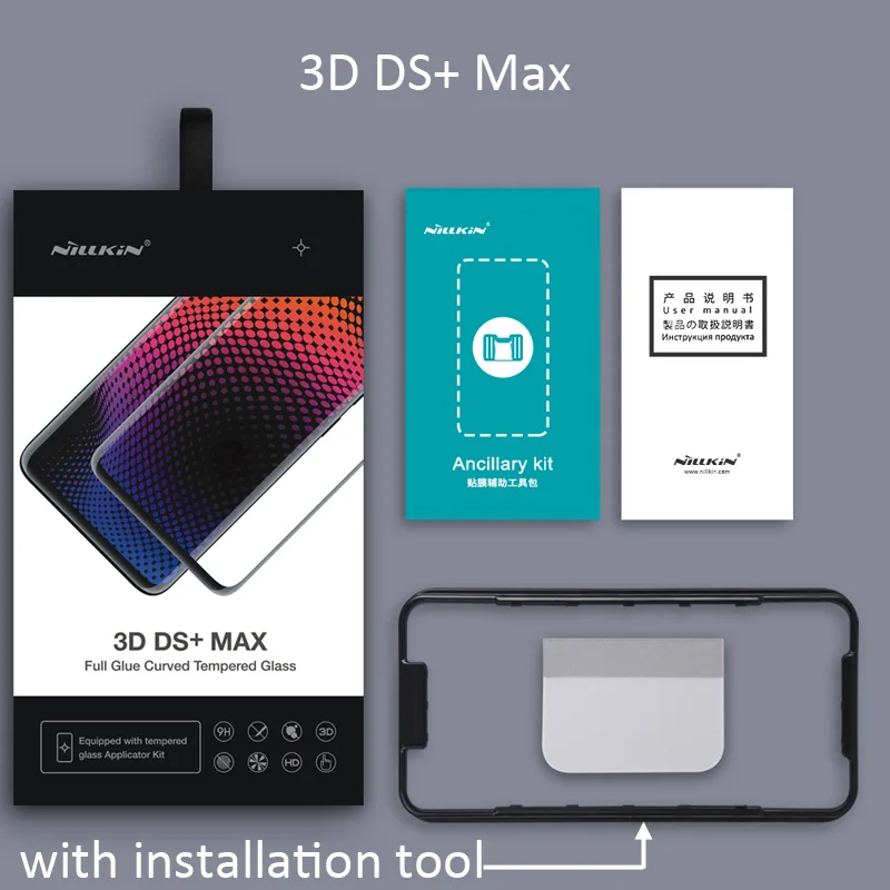 Nillkin 3D DS CP+ Max закаленное стекло для Xiaomi Mi Note 10 Note10 Pro изогнутый защитный олеофобный CC9 Pro