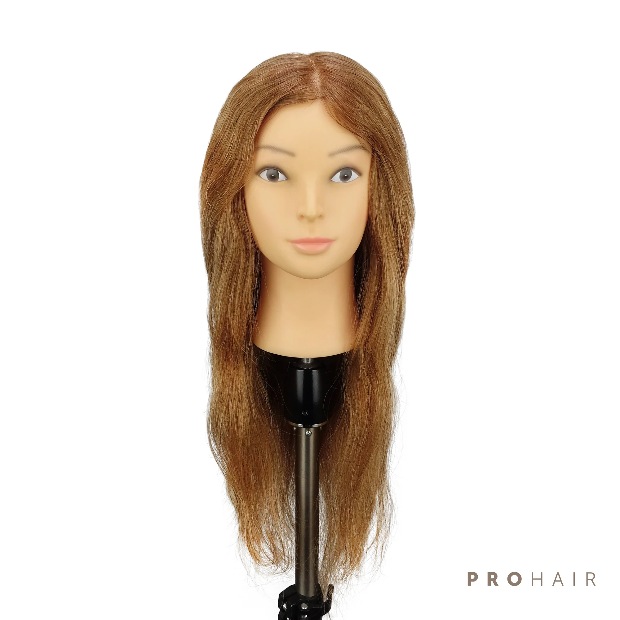 Mannequin-Head with 50CM 100% Human Hair  Blond Training Head Female Mannequin Training Doll Head Wig head