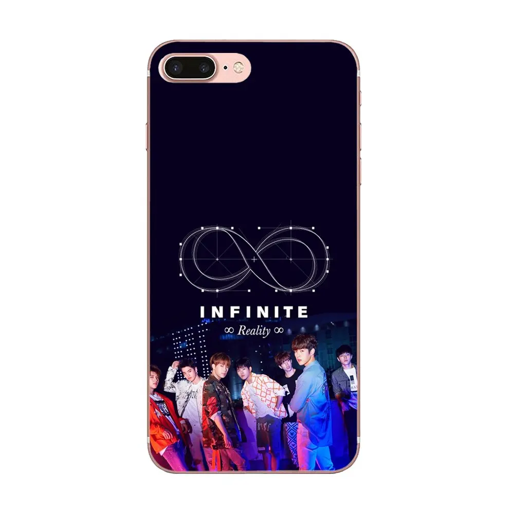 Корея бесконечное Kpop мальчиков TPU чехол Capa Обложка для htc 530 626 628 630 816 820 один A9 M7 M8 M9