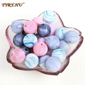 TYRY.HU, 100 шт силиконовые бусины 9 мм экологически чистые сенсорные Прорезыватели для зубов ожерелье для кормления детей сделай сам ювелирные изделия Детские Прорезыватели для зубов пищевой силикон грызунок