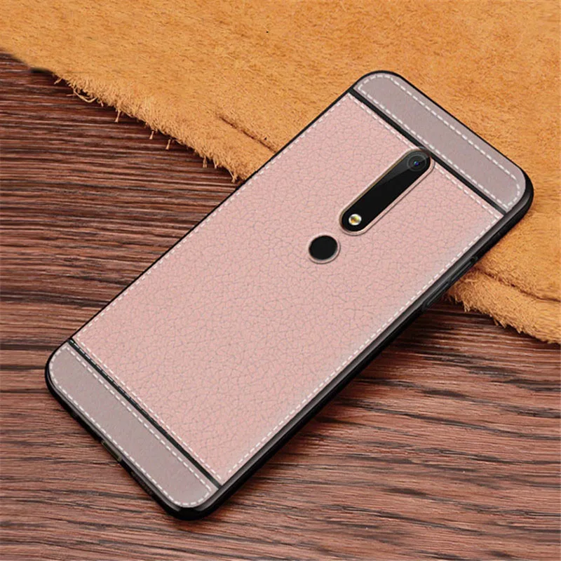 Роскошный кожаный чехол текстуры силиконовый чехол-накладка из мягкого ТПУ для