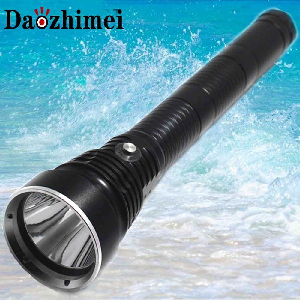 5000LM вспышка для подводного погружения и светильник Подводный фонарь Ультра