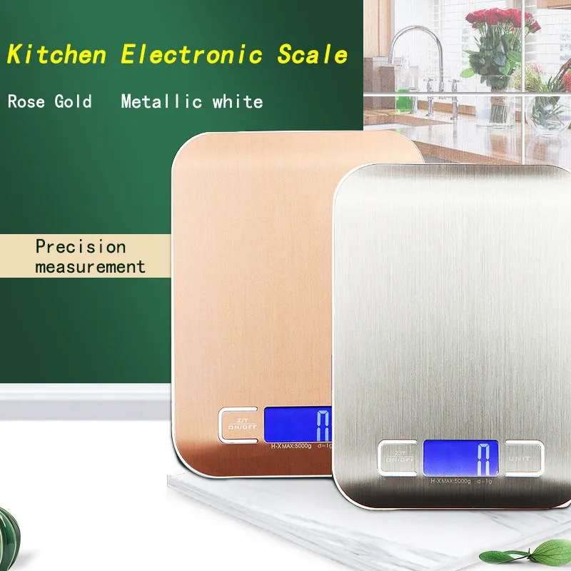 5 кг/10 кг USB кухонные весы с ЖК дисплеем цифровые 1 г точные пищевые диетические для