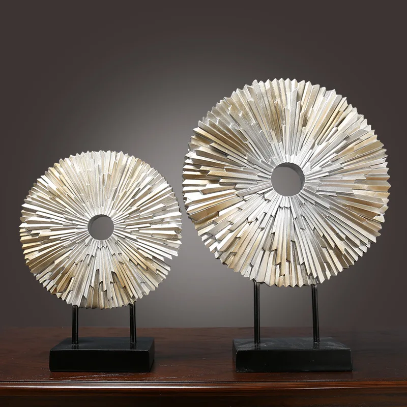 Европейский абстрактный цилиндр экрана украшения дома гостиной крыльцо модель