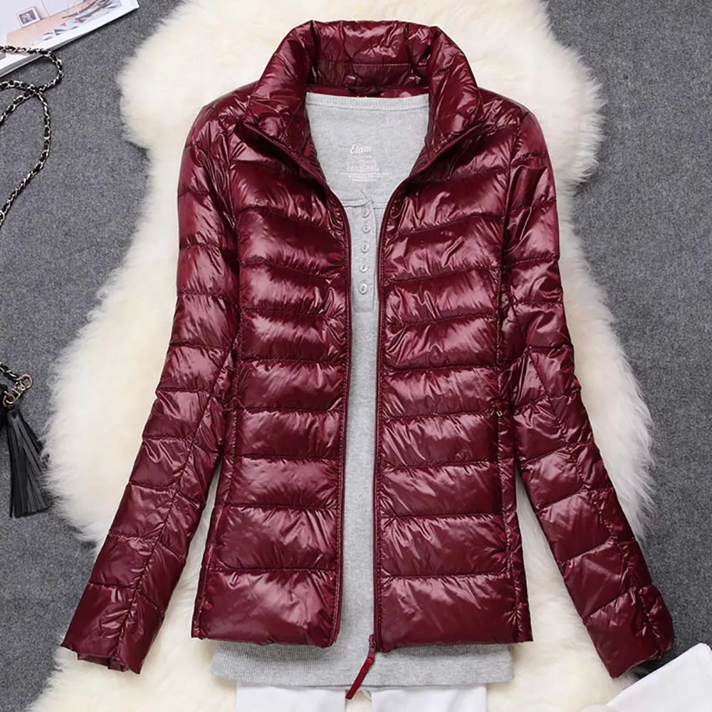 

Autumn Winter Jacket Women Black Spring Duck Fur Down Jackets Coats Female Slim Short Parkas Outwear Pink Plus Size 5XL 6XL 7XL