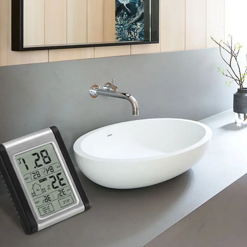 

Digital LCD Thermometer Hygrometer Gauge Indicator Indoor Electronic Temperature Humidity Monitor