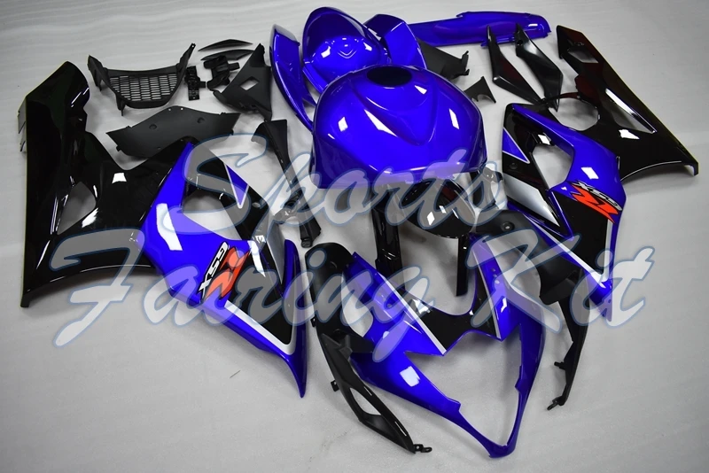 Обтекатели для GSX R1000 2005 2006 K5 цвет синий черный Большие размеры кузов R 1000 набор