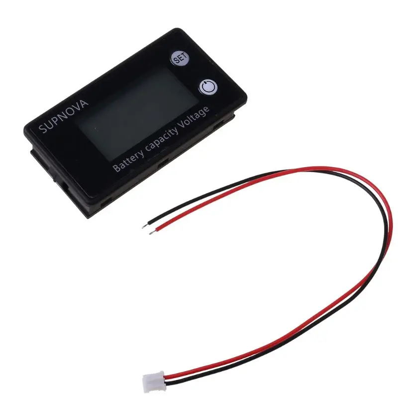 Литиевая батарея вольтметр измеритель величины напряжения автомобиля мотоцикла