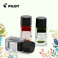 1 bottle pilot ink 15 color iroshizuku mini 24 color natural color ink 15ml non carbon fountain pen ink