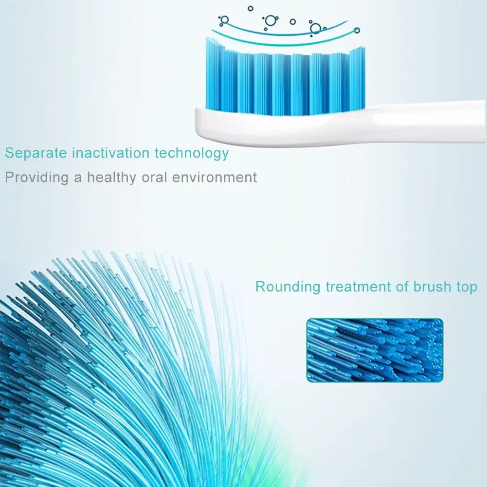 

IPX7 Waterproof Electric Sonic Wave Toothbrush 1 Gear Scientific Nursing Small Brush Head Dental Teeth Whitening Oral Care