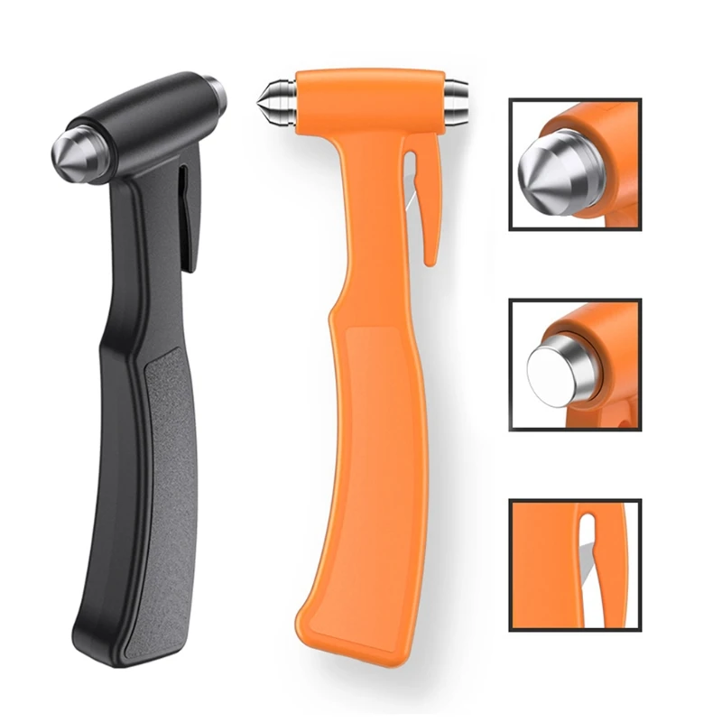 

Hard Steel Emergency Hammer Mini Car Safety Hammer Compact Seat Belt Cutter