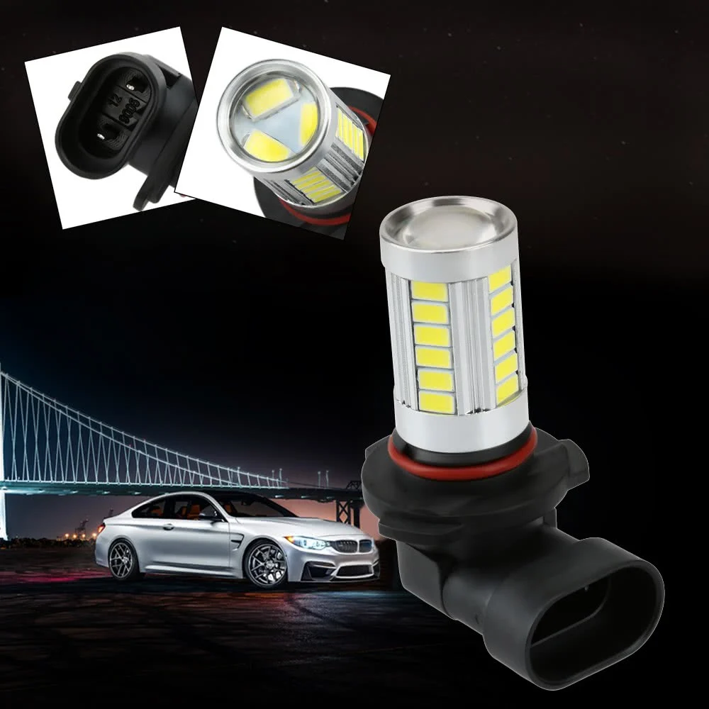 4X5630 33 SMD 850LM светодиодный автомобиль лампа для противотуманной фары 9005 гнездо
