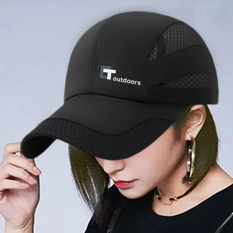 

New Waterproof Baseball Cap Summer Outdoor Sport Breathable Caps Fashion Leisure Hat Simple Sunscreen Duck Tongue Hat