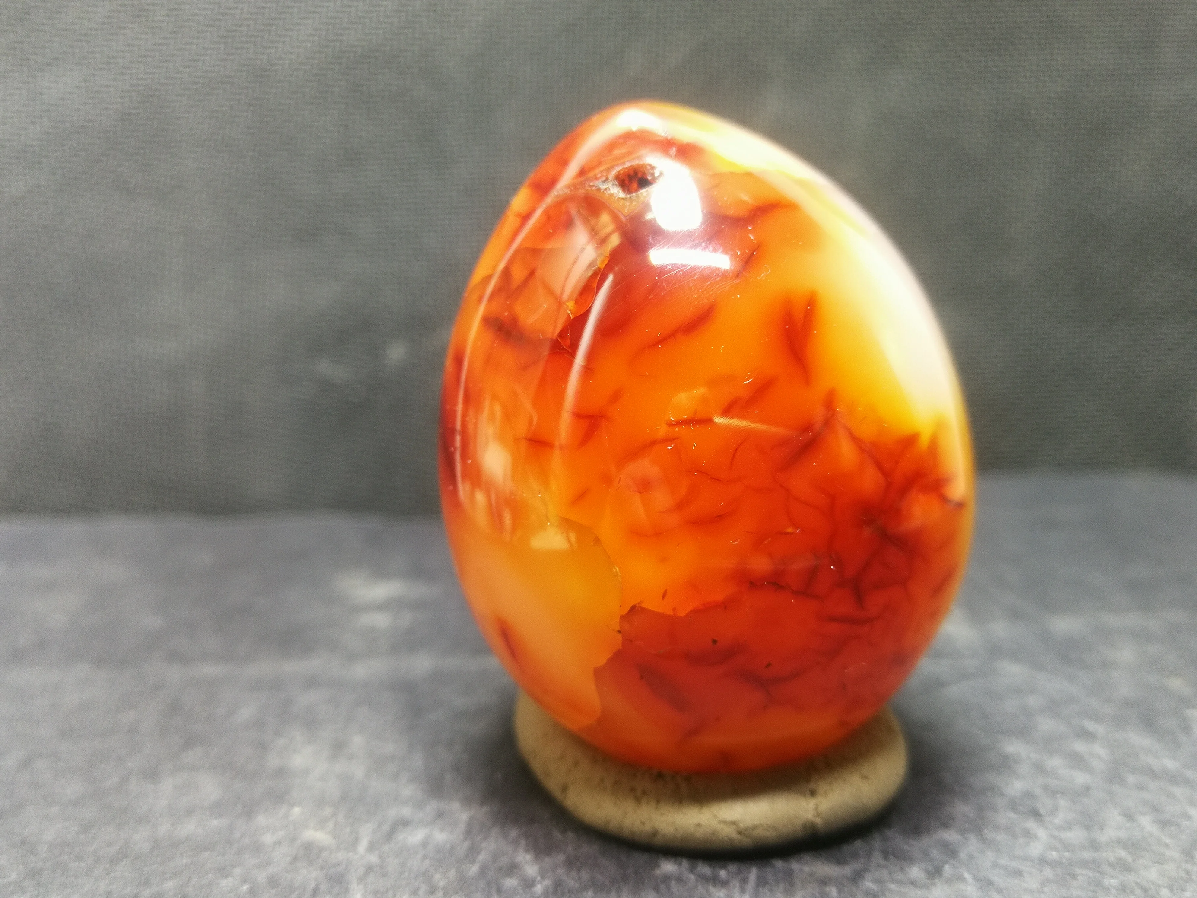 123 0 натуральный цвет красное агатовое яйцо полировка кварца кристалл лечебный