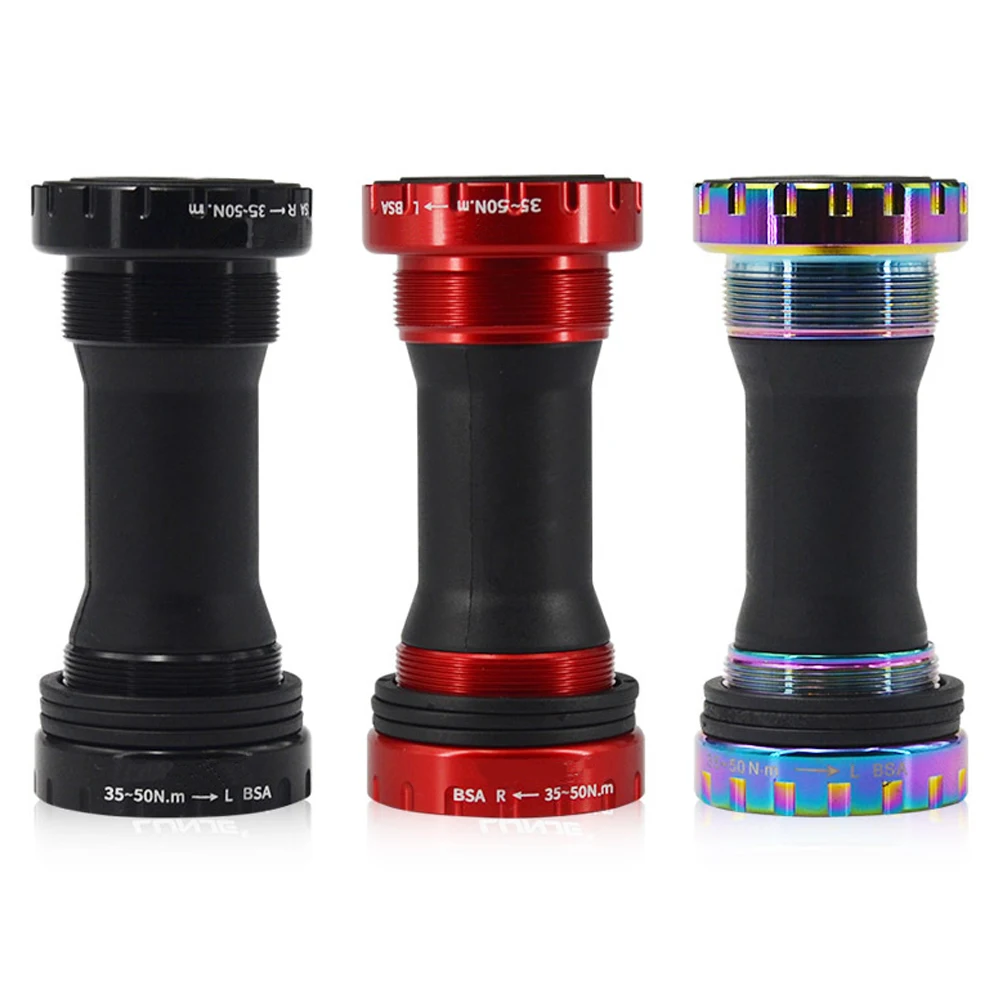 

Bicycle BSA Bottom Bracket Thread Type BB Bearing 68-73MM MTB 24/22 MM Road Bike Crankset Center Axis Sealed Bearing Parts