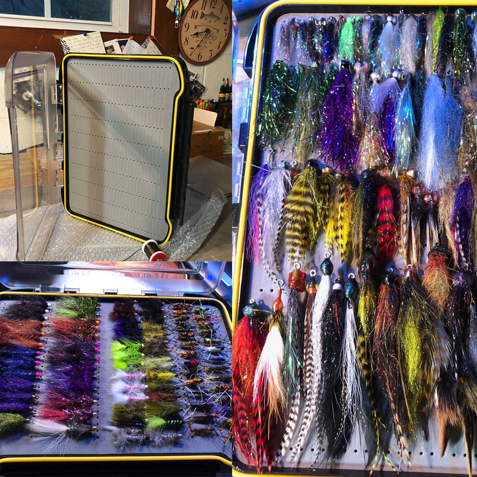 Водонепроницаемый бокс для ловли нахлыстом Maximumcatch большой размер легко