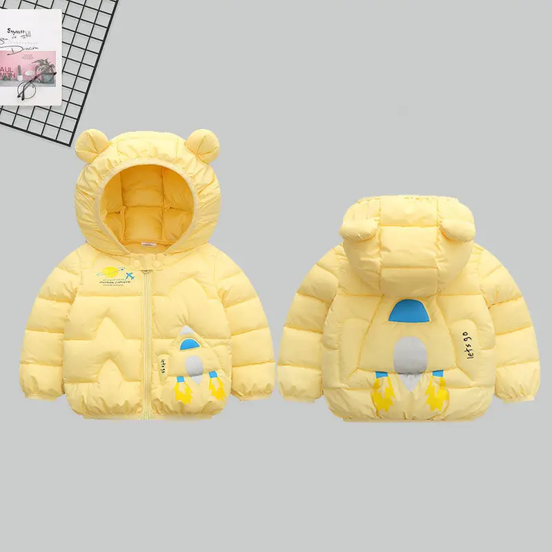 

Children Coat Baby Winter Fsahion Clothing for Girls Boys Cartoon Casual Down Jacket Infant Kids Outwear CDS087
