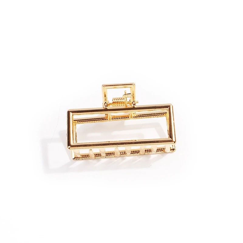 9 Styles Geometric Hair Claw For Women Girls Clamps Hair Crab Metal Gold Hair Clip Claw Accessories Hairpins Ornament - Цвет: 8