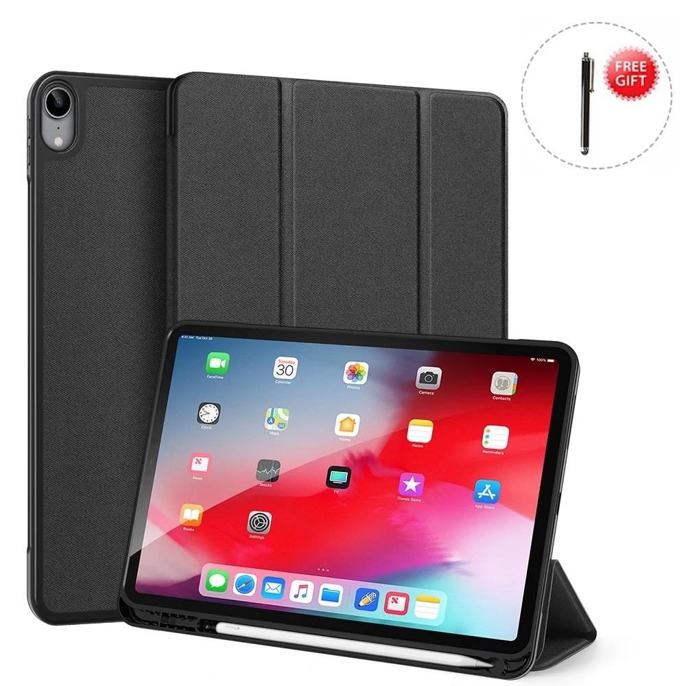 

Чехол для планшета Apple iPad Air 10,9 '', чехол для планшета, откидная подставка, искусственная кожа, Жесткий Чехол, Защитная смарт-подставка с мягко...