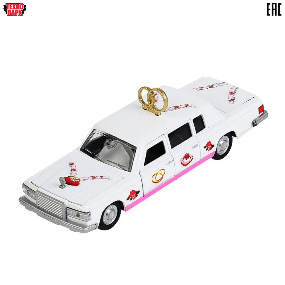 Машина ТЕХНОПАРК ЗИЛ 115 металлическая инерционный механизм русская озвучка