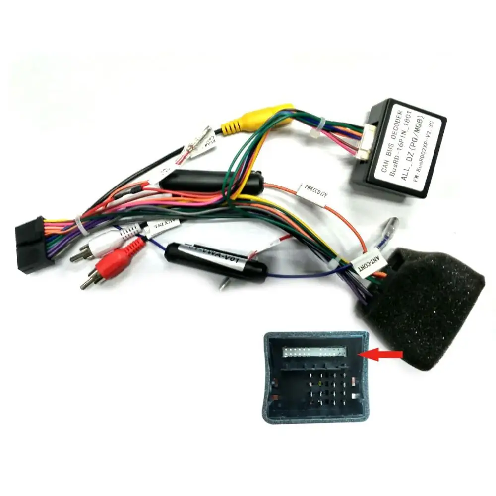 

Joying Harness Wiring Cable With Canbus for VW cars for Joying android device