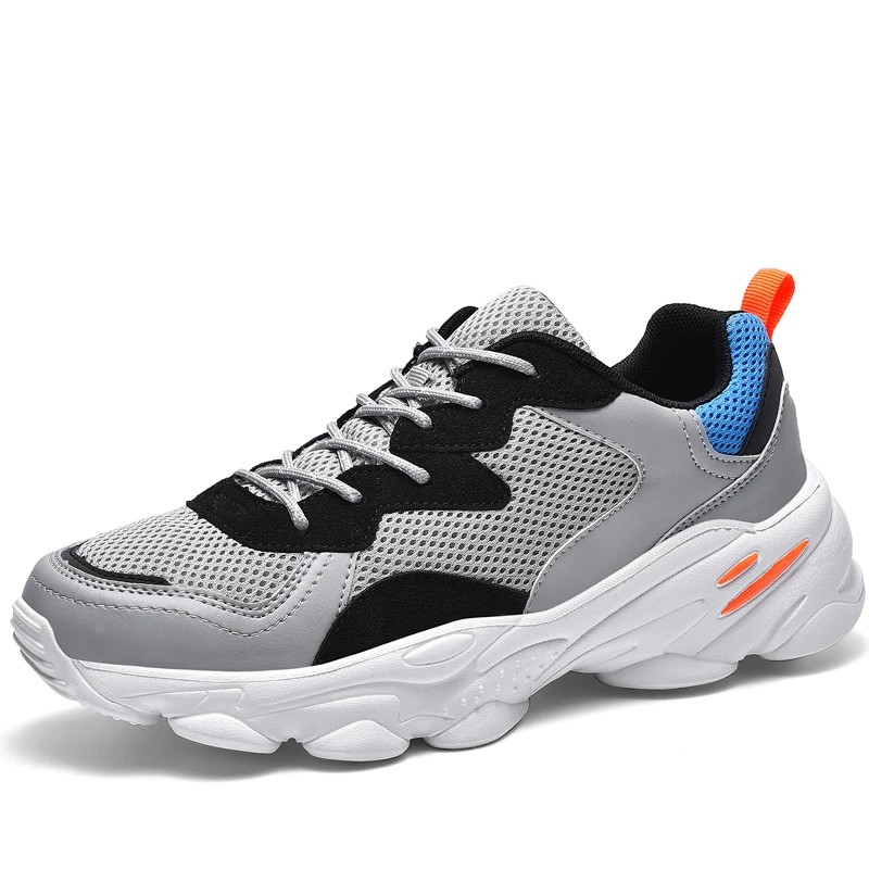 

Brand Sneakers Man Sport Shoes Comfortable Leisure Mens Shoes Mesh Light High Quality Male Zapatillas Hombre size 39-46