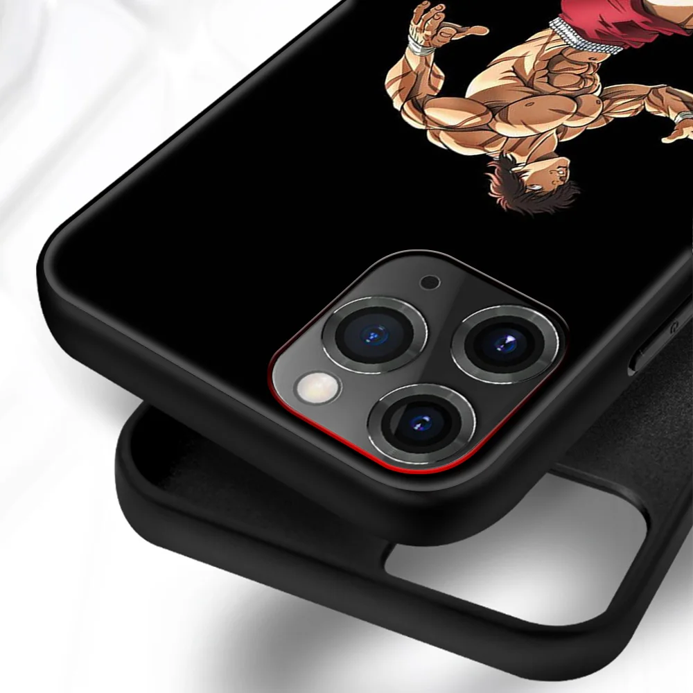 Чехол Baki the Grappler для iPhone 13 12 11 Pro XR Max X 8 7 6s 6 Plus SE2020 | Мобильные телефоны и аксессуары