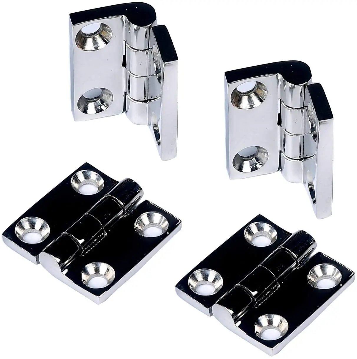 

Hardware Polished Door Hinge Grade 316 Stainless Steel Canoe Boat Accessories 4pcs/Lot