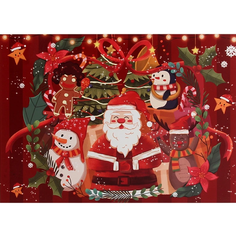 

1000 Piece Santa Claus Jigsaw Puzzles Adult Kids Decompression Game Toy Educational Children Creative Gifts