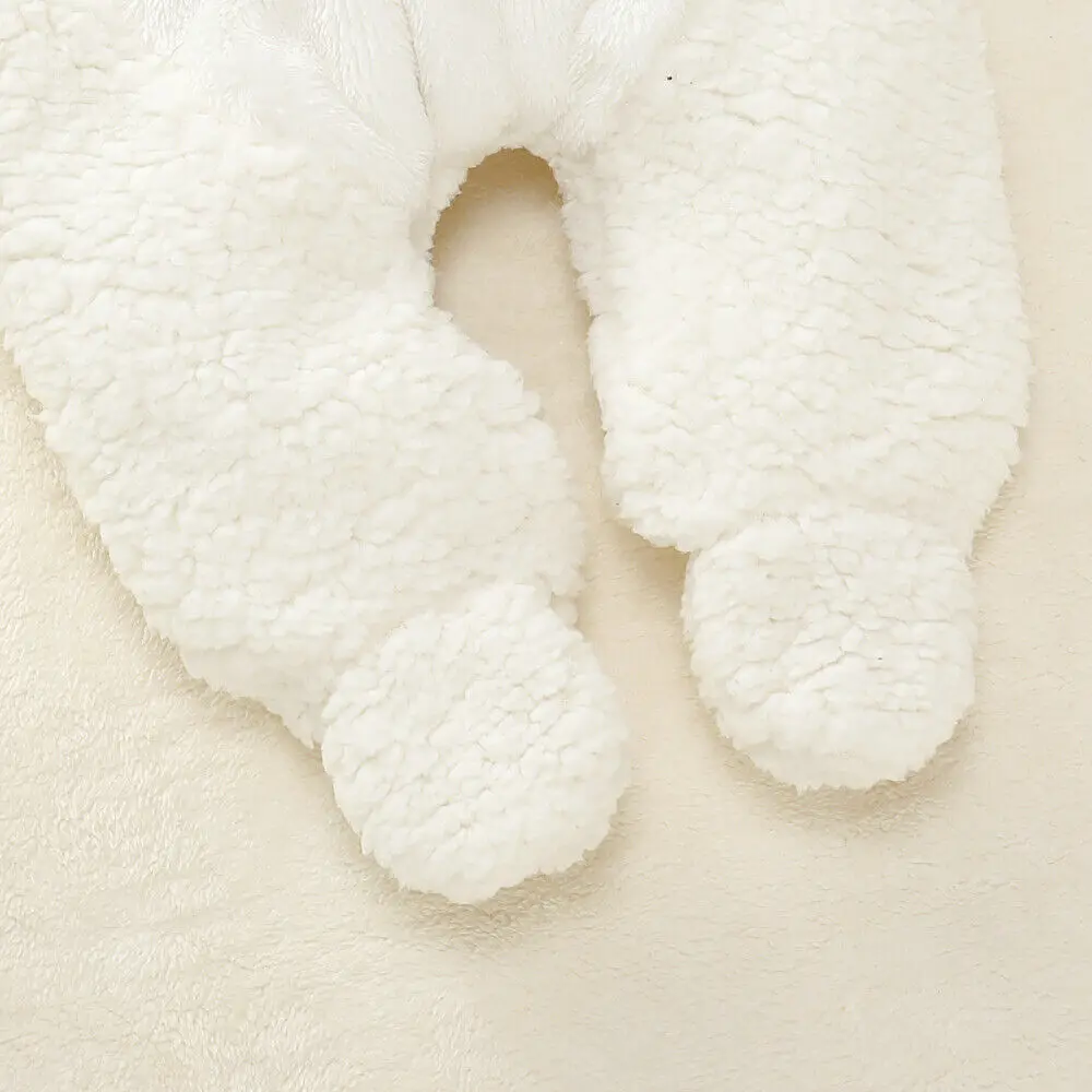 2019 г. Осенне-зимняя одежда для малышей Милая из овечьей шерсти новорожденных