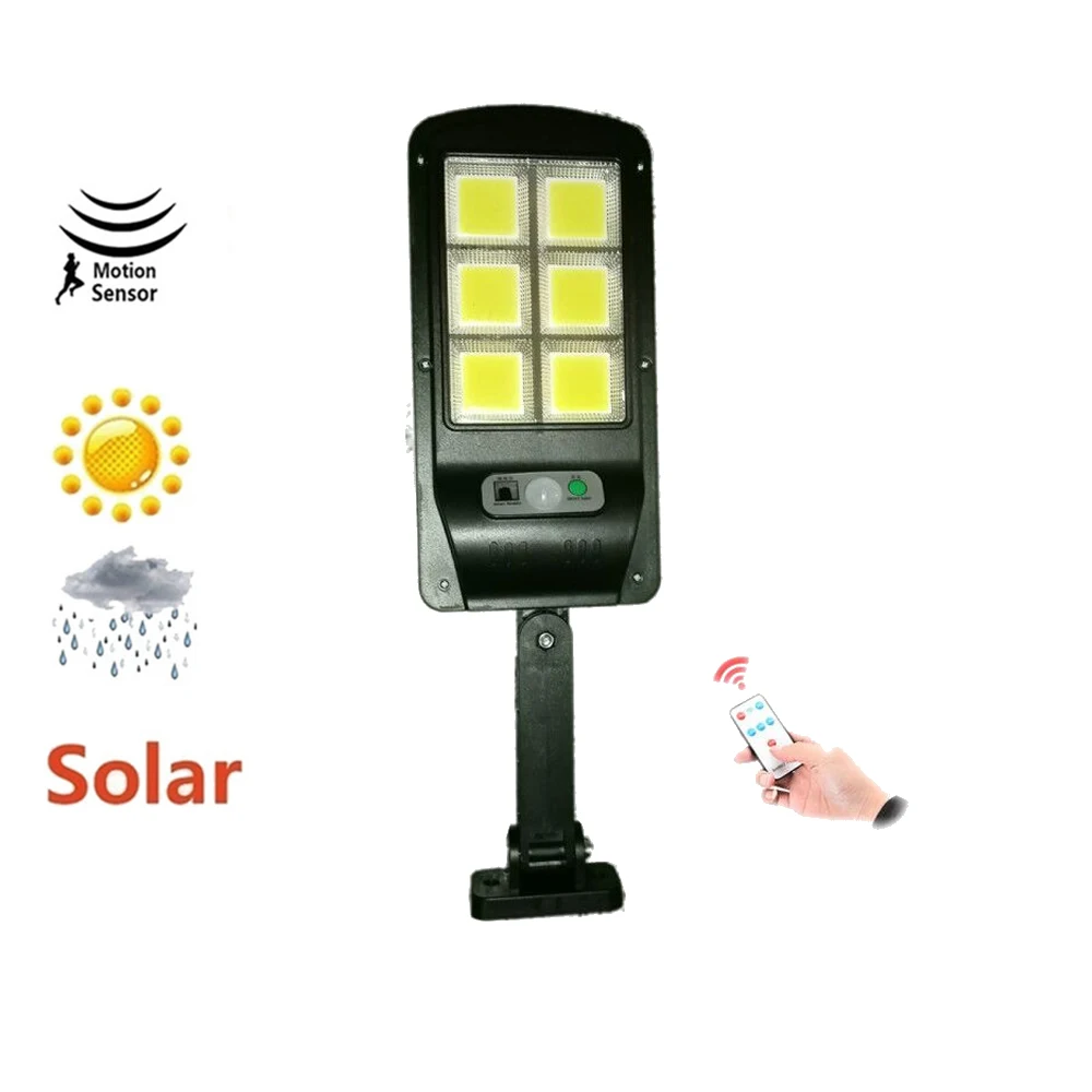 

Luz Solar 120 leds Waterproof IP65 motion sensor Outdoor Solar Garden Light Sunlight landscape road solar lamps reflector remote