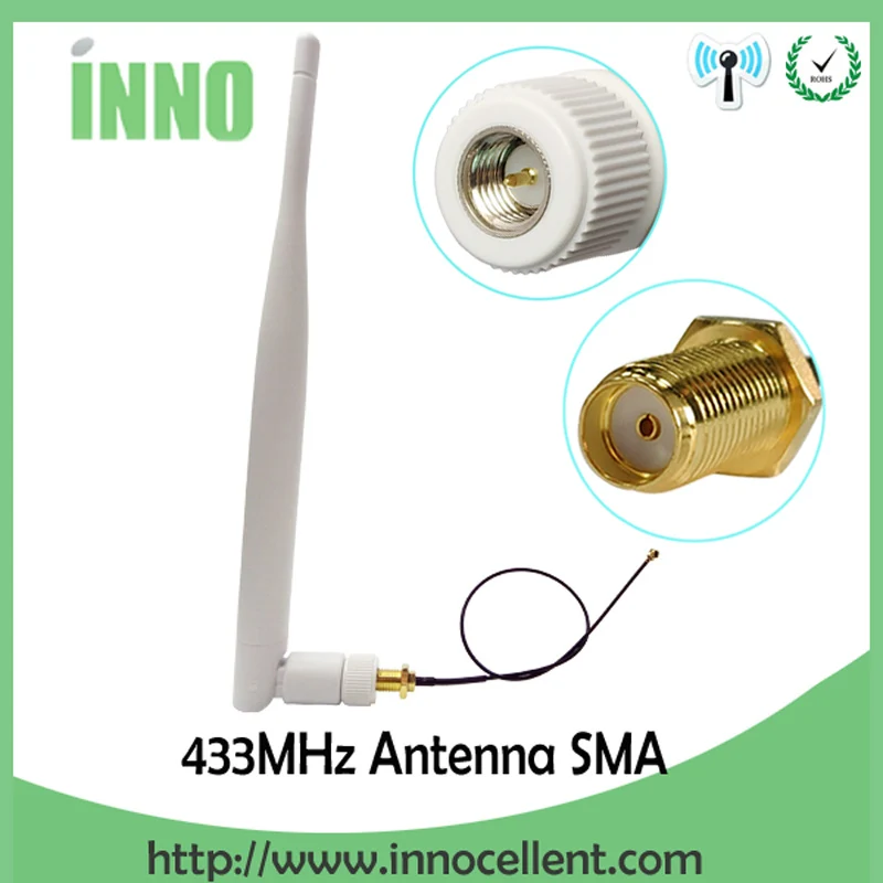 433 МГц Антенна lora SMA разъем антенна м Беспроводной повторитель сигнала + RP Ufl./IPX