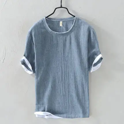 

Summer men's business casual short sleeve t-shirt 2283