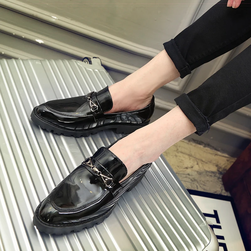 

breathable shoes for men leather casual shoes men slip on loafers Footwear Slip On Flat Driving Boat Shoes chaussure homme