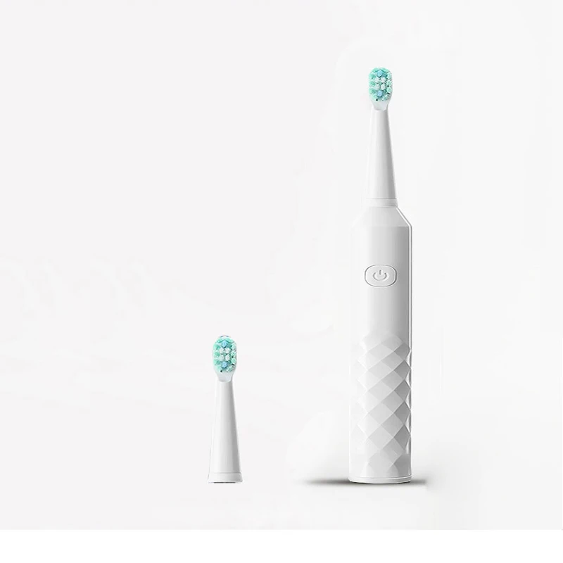 Белый Electric Toothbrush Smart Timer Sonic Brush DuPont Brush Whitening Teeth IPX7 Waterproof Tooth Brush for Adult - Цвет: Белый