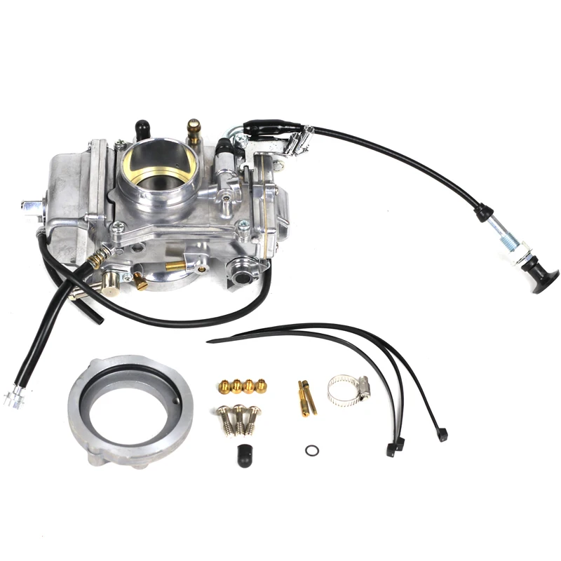 Sherryberg карбюратор carby Carb для Harley EVO Twin Cam Evo REP. Для Mikuni HSR48 HRS48 полированный 48