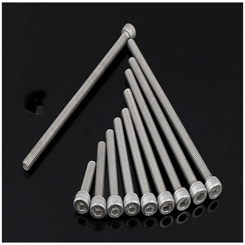 

Extended stainless steel socket screw cylinder head bolt m3M4M5M6m8m10m12m16