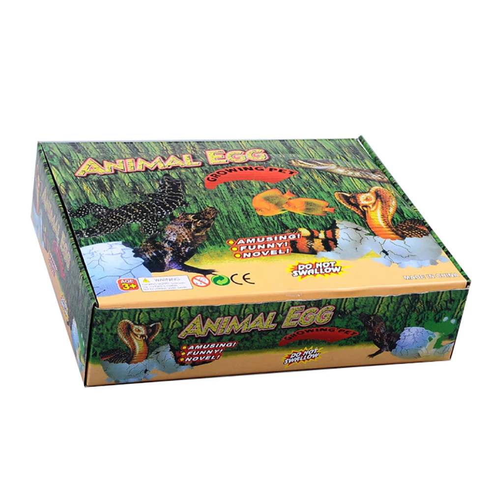 

Colorful Crack Water Growing Magic Hatching Dinosaur Egg Inflatable Kids Toy