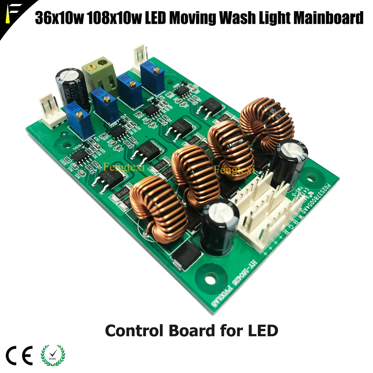 

RGBW 4in1 LED Wash Zoom Moving Head Mainboard 36*10w 36*12w Display LCD Board Part 108*10w 108*12w LED Source Control Main Board