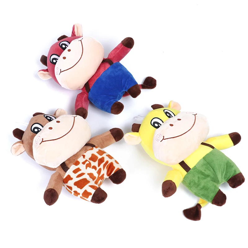 

2021 Year Cow Stuffed Plush Toy 30cm Cattle Soft Toy Kid Christmas Gift